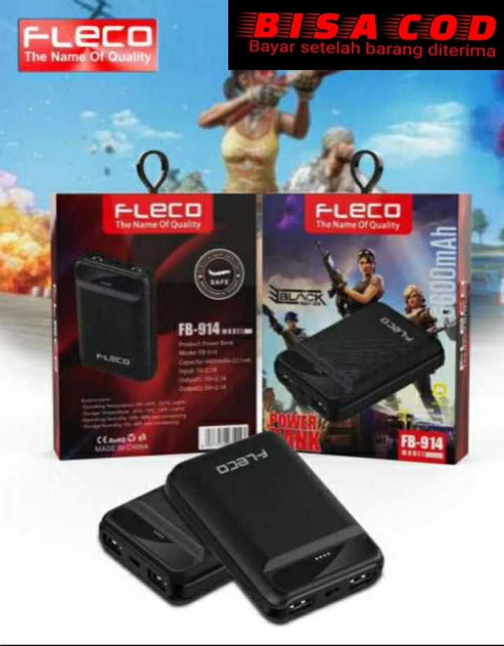 POWER BANK FLECO 6.000 MAH PB-914